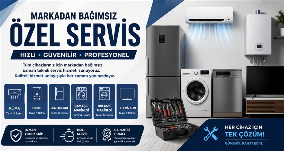 Ömerli Beyaz Eşya Servisi — klima, kombi ve beyaz eşya servisi